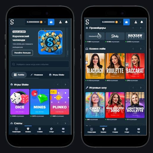 Зеркало Stake Casino